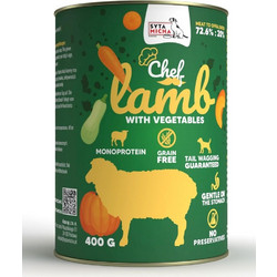 Syta Micha Chef Adult with Lamb & Vegetables 400gr
