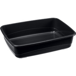 Ferplast Nip 30 Λεκάνη Γάτας Μαύρη Μ64.5xΠ49.5xΥ14.5cm