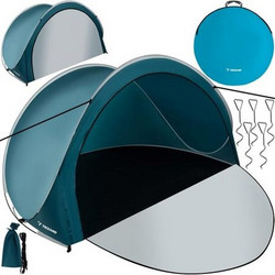 Trizand Τέντα Παραλίας Pop Up Μπλε 200x120x110cm AT21267