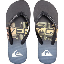 Quiksilver Molokai Wordblock Ανδρικές Σαγιονάρες Αντιολισθητικές Πολύχρωμες AQYL101287-XKKN