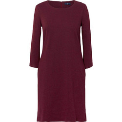 Gant Midi Βραδινό Φόρεμα Μπορντό 4501034