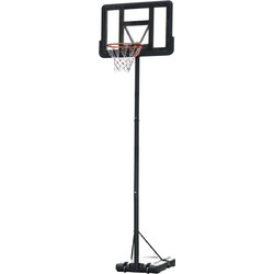 HOMCOM Μπασκέτα με Βάση και Ρυθμιζόμενο Ύψος 231-305cm A61-024