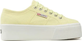 Superga 2790-COTW Γυναικεία Sneakers Flatforms Κίτρινα S0001L0-XDY