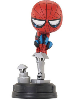 Diamond Select Toys Marvel Animated Spider-Man On Chimney 15cm