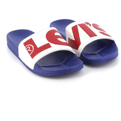 Levi's Ανδρικές Παντόφλες Καλοκαιρινές Κολυμβητηρίου Royal Blue 231548-794-351