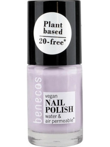 Benecos Plant Based Lovely Lavender Gloss Βερνίκι Νυχιών 5ml