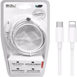 SGL TP158B USB-C to Lightning Cable 1m White 6220000210917K