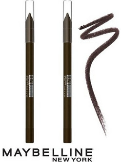 Maybelline Tattoo Liner 910 Bold Brown Μολύβι Ματιών Αδιάβροχο 2τμχ