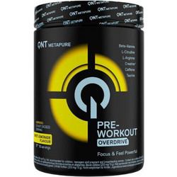 QNT Pre Workout Overdrive Sweet Lemonade 390gr