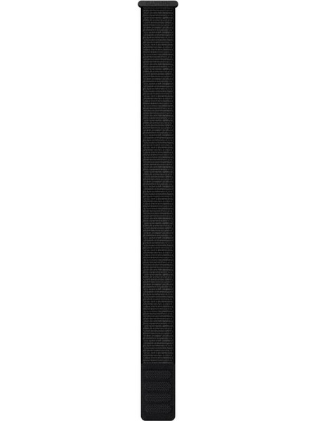 Garmin UltraFit Nylon 22mm Λουράκι Υφασμάτινο Black (Garmin Fenix 3 / 5 / 6 / 6 Pro / 7)