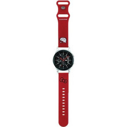 Hello Kitty Head Λουράκι Σιλικόνης Red (Universal 22mm)