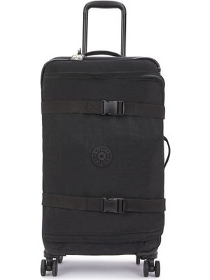Kipling Spontaneous I6918-P39 Βαλίτσα Μεσαία 66x36x24cm με 4 Ρόδες Μαύρη