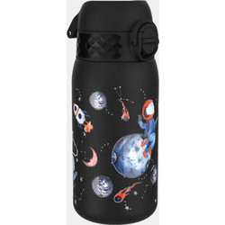 Ion8 Space Παιδικό Παγούρι Θερμός Ανοξείδωτο Μαύρο 400ml