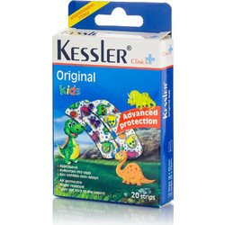 Kessler Original Παιδικά Αυτοκόλλητα Επιθέματα Dino 20τμχ