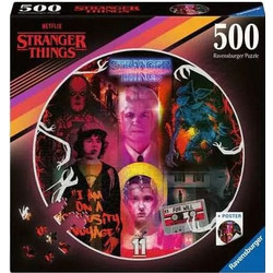 Puzzle Ravensburger Stranger Things Friends Don't Lie 500 Κομμάτια