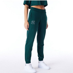 New Era Diamante Γυναικείο Παντελόνι Φόρμας Fleece με Λάστιχο Κυπαρισσί 60564941