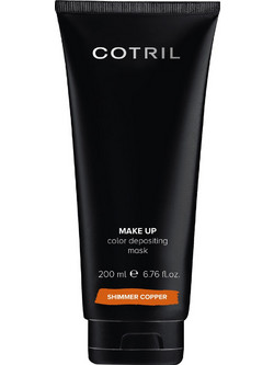 Cotril Shimmer Copper Χρωμομάσκα Μαλλιών 200ml