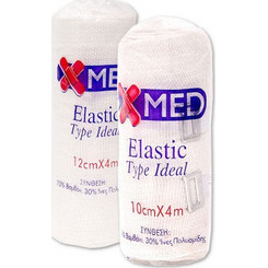 Medisei X Med Ελαστικός Επίδεσμος 12cm x 4m