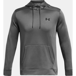 Under Armour Fleece Hoodie Ανδρικό Αθλητικό Φούτερ με Κουκούλα Ανθρακί 1373353-025