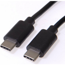 Osio OTU-6012B USB-C to USB-C 1.2m Black 5205082300801
