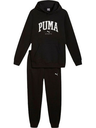 Puma Ανδρικό Σετ Φόρμας με Λάστιχο Μαύρο 683817-01