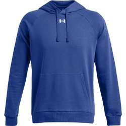 Under Armour Rival Fleece Hoodie Ανδρικό Αθλητικό Φούτερ με Κουκούλα Μπλε 1379757-432