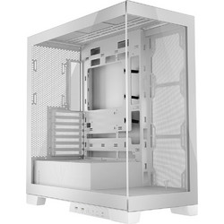 Modecom Volcano Space White Midi Tower Κουτί Υπολογιστή RGB με Πλαϊνό Παράθυρο