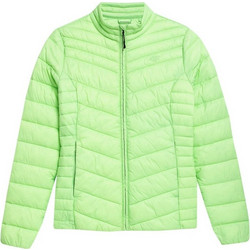 4F Γυναικείο Μπουφάν Puffer Μακρύ Lime 4FFSS23TDJAF094-41S