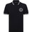 Versace Ανδρική Μπλούζα Polo Κοντομάνικη Μαύρη 76GAGT03-CJ01T-899