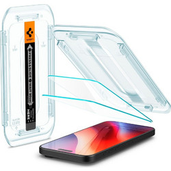 Spigen GLAS. TR EZ Fit Tempered Glass Clear 2-pack (iPhone 16 Pro Max)