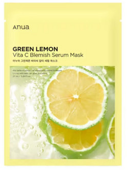 Anua Green Lemon Vita C Blemish Serum Mask 25ml