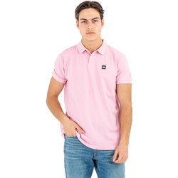 Weekend Offender Ανδρική Μπλούζα Polo Κοντομάνικη Ροζ POSS2104/POW2111/POSS2201