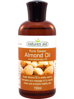 Natures Aid Pure Sweet Almond Αμυγδαλέλαιο για Μασάζ 150ml