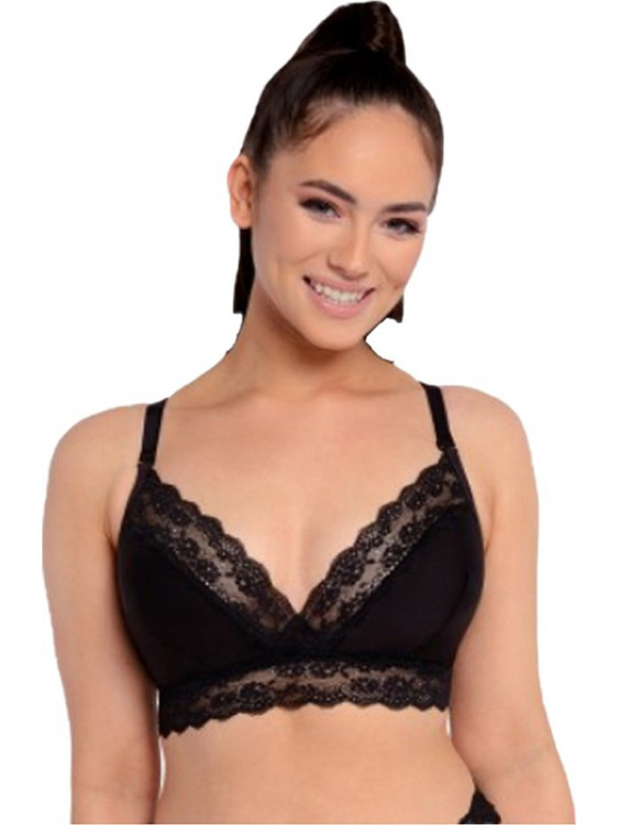 Curvy Kate Bralette χωρίς Μπανέλα Μαύρο 24110