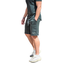 Bodymax Ανδρική Βερμούδα Υφασμάτινη Χακί S7000