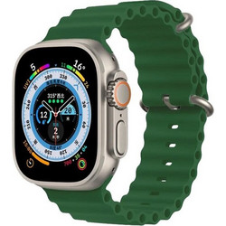 KLGO Λουράκι Σιλικόνης Green (Apple Watch 42 / 44 / 45 / 49mm)