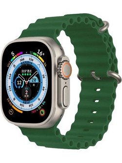 KLGO Λουράκι Σιλικόνης Green (Apple Watch 42 / 44 / 45 / 49mm)
