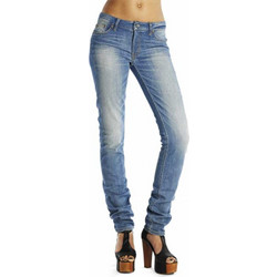 WeSC Mandy Γυναικείο Τζιν Παντελόνι Slim Εφαρμογή Μπλε 141WE-000307