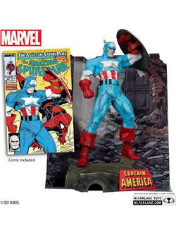 McFarlane Marvel Captain America By Todd McFarlane 28cm