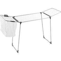 Metaltex Tempest Πτυσσόμενη Απλώστρα Ρούχων Δαπέδου Μεταλλική 179x55x106cm με Μήκος Απλώματος 18m