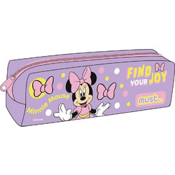 Must Disney Minnie Mouse Κασετίνα Βαρελάκι Λιλά 000564304