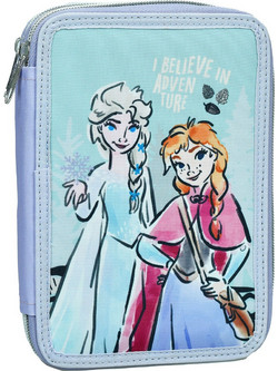 Gim Frozen Family Κασετίνα Γεμάτη με 2 Θήκες Γαλάζια 341-71100