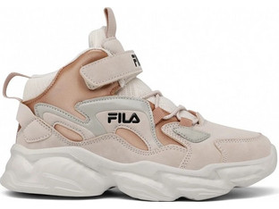 Fila Memory Squad V Παιδικά Sneakers Μποτάκια Nude 3YF43005-990