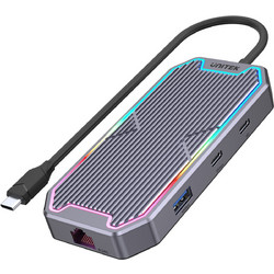 Unitek D1029A USB-C Docking Station με HDMI 4K PD Ethernet