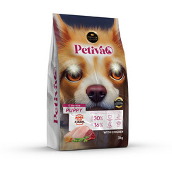 Petiva Dog Food Puppy Chicken 3kg