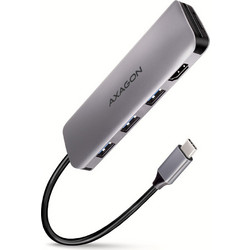 Axagon HMC-HCR3A USB-C Docking Station με HDMI 4K