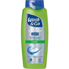 Wash & Go Classic Σαμπουάν & Αφρόλουτρο για Επανόρθωση 650ml