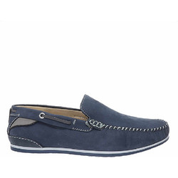Canguro Ανδρικά Μοκασίνια Loafers Καστόρινα Navy Μπλε M007-211SEA