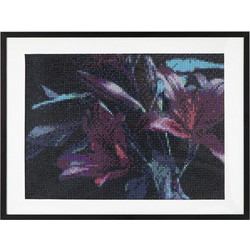 Craft Sensations Λουλούδια Καμβάς Diamond Painting Kit 40x30cm CR2012-21GE