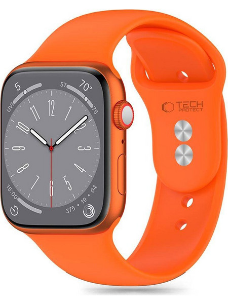 Tech-Protect Iconband Λουράκι Σιλικόνης Orange (Apple Watch 38 / 40 / 41mm)